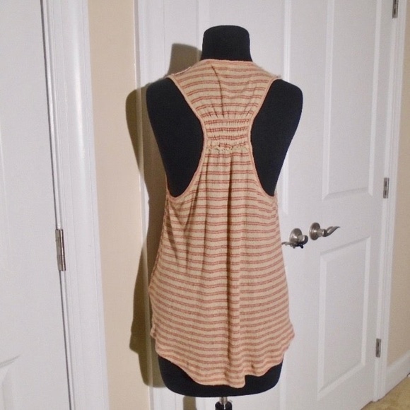 FREE PEOPLE Striped Frieda Tank M Neutral - Picture 7 of 9